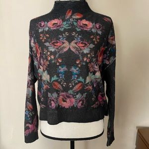 Alani Cashmere Mock Neck Sweater Small